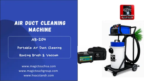 Portable Air Duct Cleaning Machine – AB-204 brochure cover