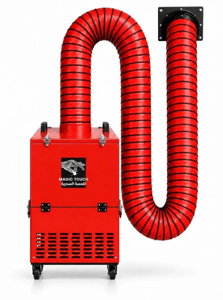 Negative Air Vacuum Collector